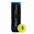 Tube de 3 balles de padel Black Crown One Black Crown