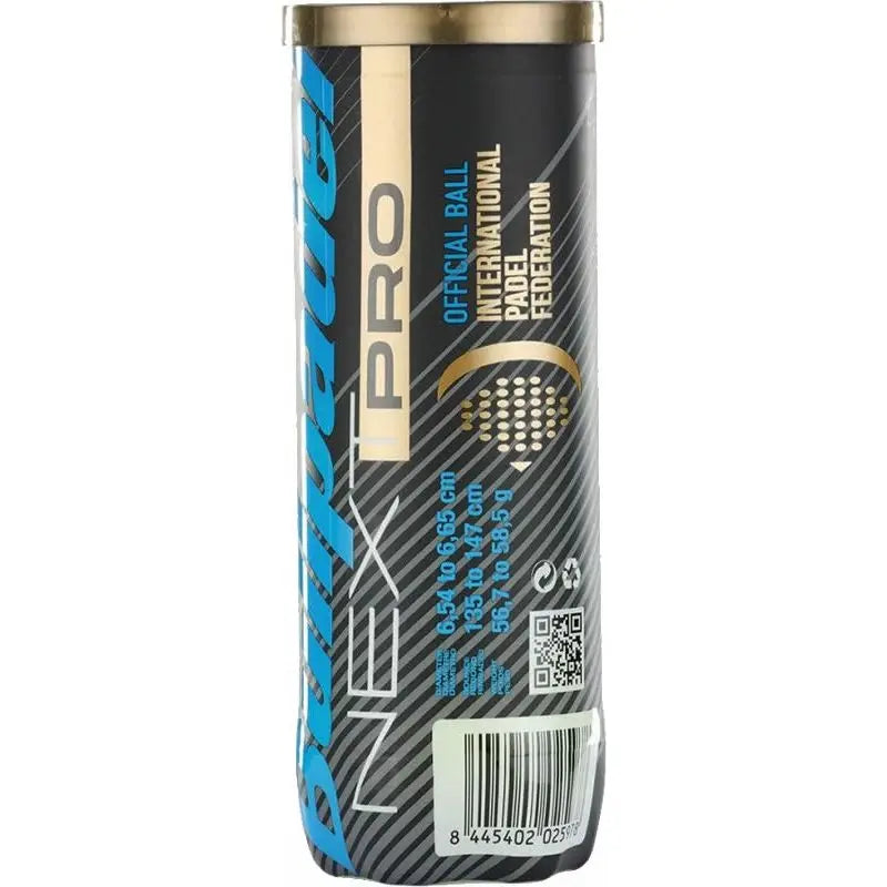 Tube de 3 balles de padel Bullpadel FIP Next Pro