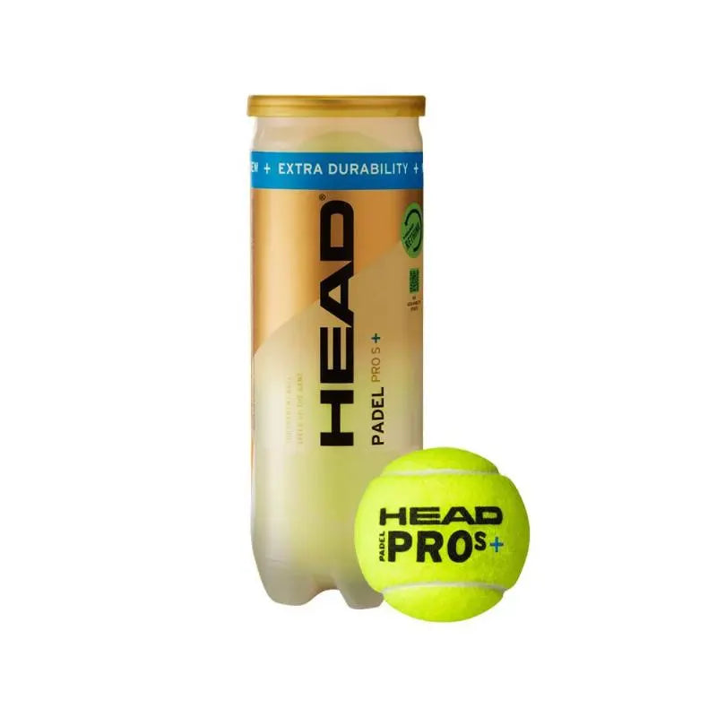 Tube de 3 balles Head Padel Pro S+ Head