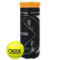 Tube de 3 balles de padel Nox Pro Titanium Nox