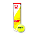 Tube de 4 balles Wilson Championship Extra Duty Wilson