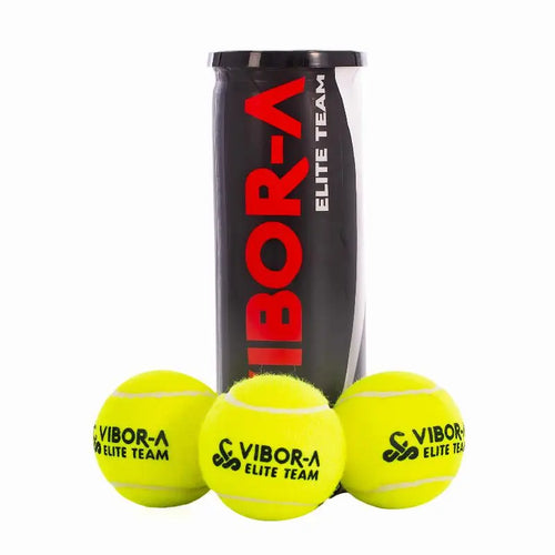 Carton de 72 balles de padel – 24 tubes de 3 unités – Víbora Elite Team Vibora