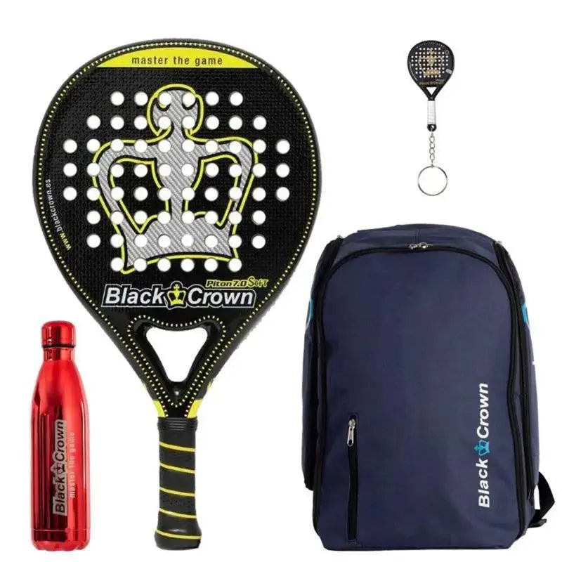 Pack padel Black Crown Piton 7.0 Soft