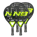 Pack raquettes de padel Enebe Combat Jaune x4