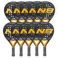 Pack raquette de padel Enebe Combat Orange x10