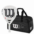 Pack padel Wilson Bela LS V3 avec sac Wilson Bela DNA Super Tour Noir
