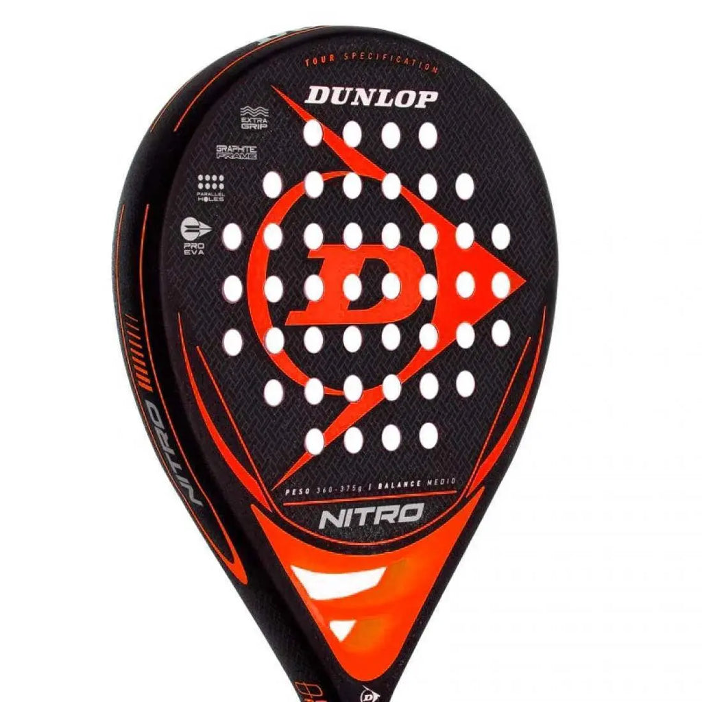 Raquette Dunlop Nitro Naranja Negro Dunlop