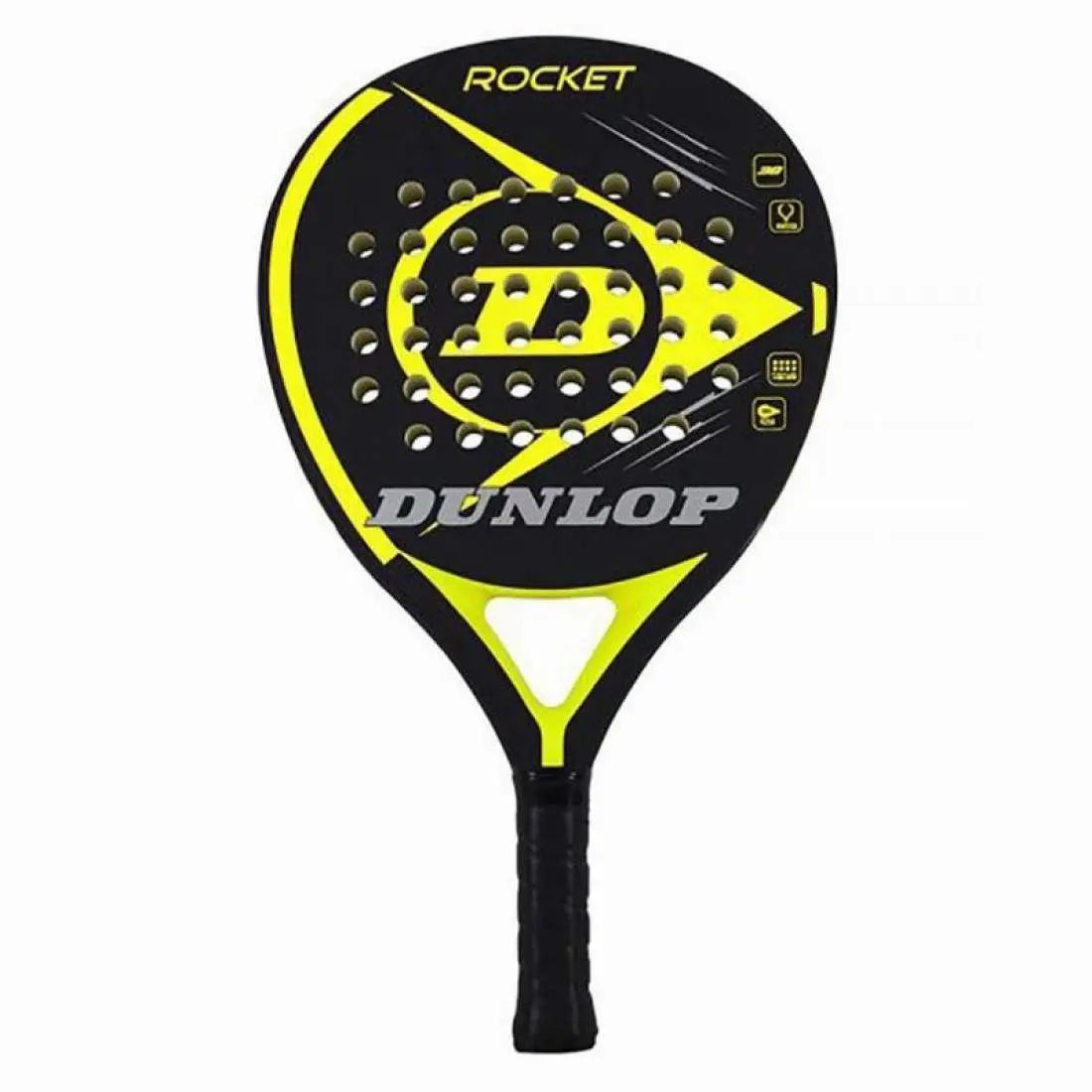 Raquette Dunlop Rocket Jaune