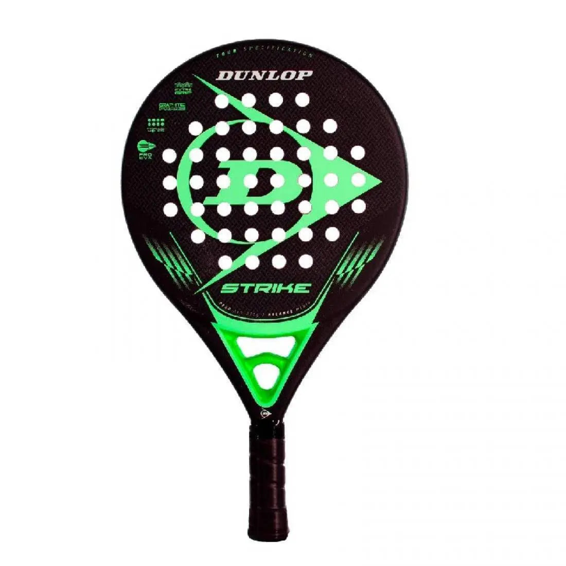 Raquette Dunlop Strike Vert Noir