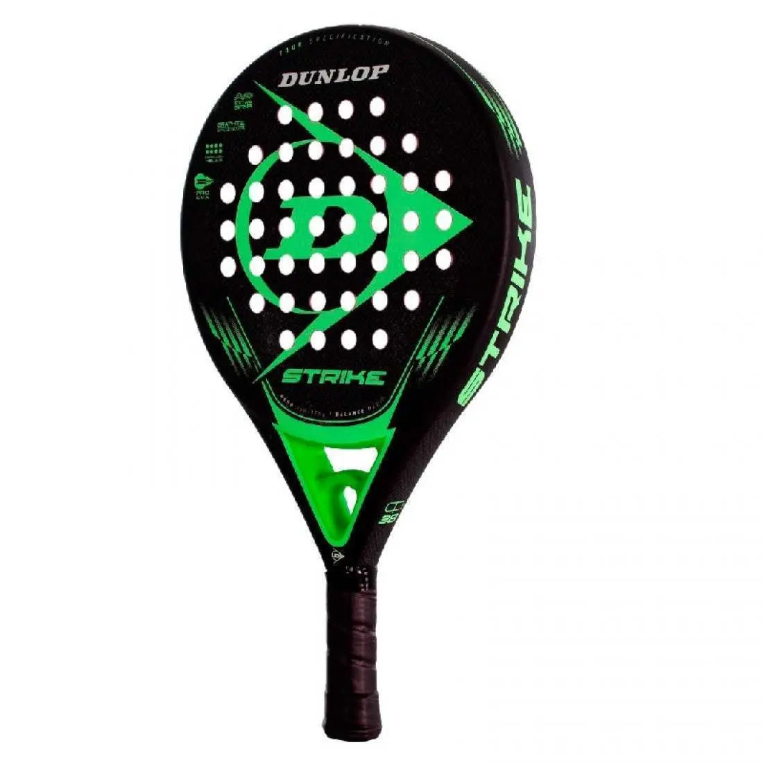 Raquette Dunlop Strike Vert Noir