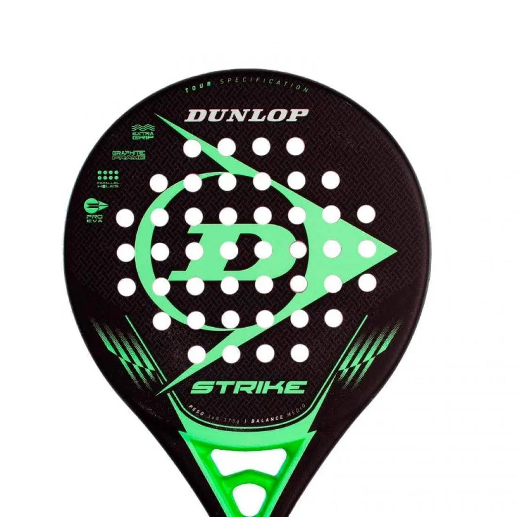 Raquette Dunlop Strike Vert Noir