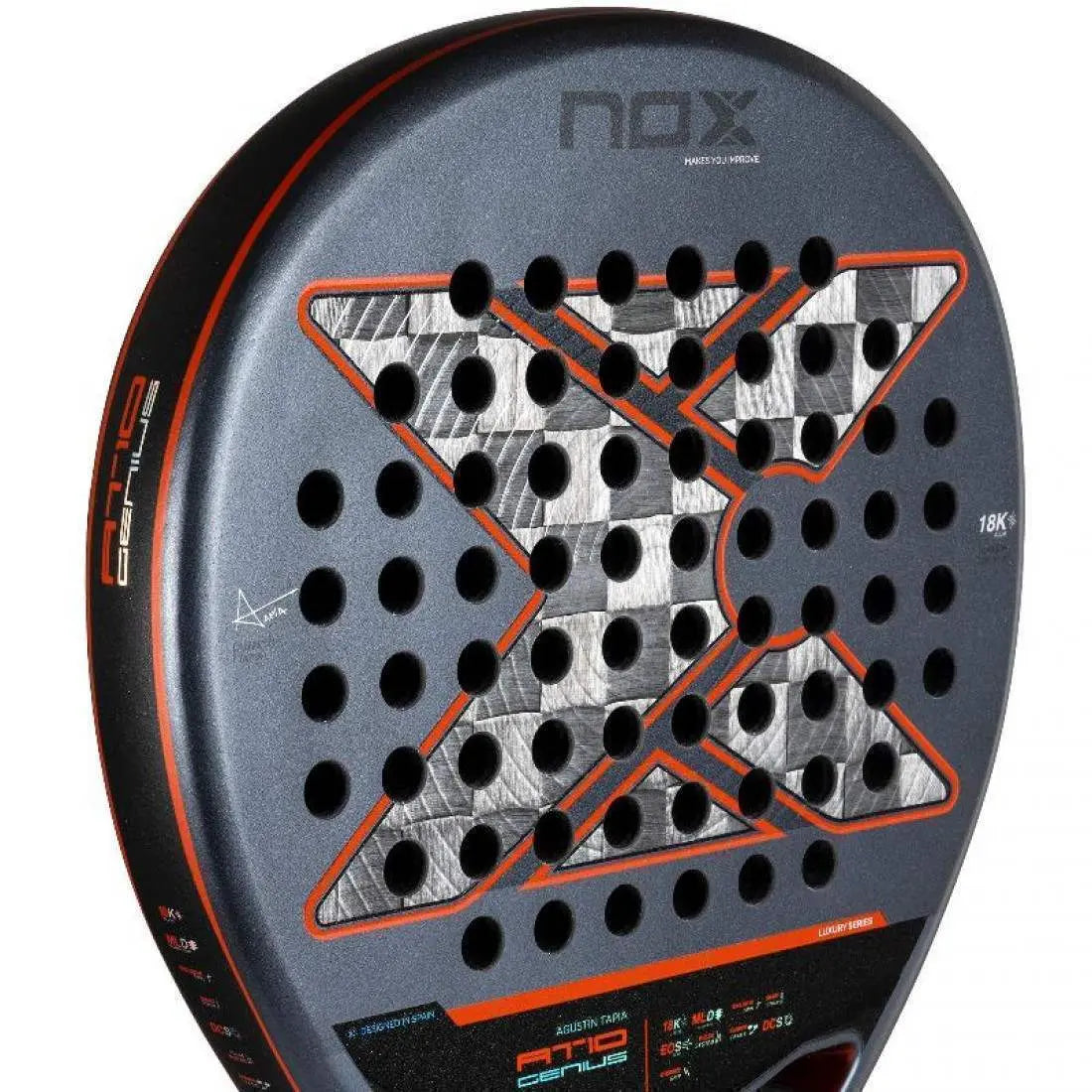 Raquette Nox Agustin Tapia AT10 Genius 18K Alum 2025 Nox