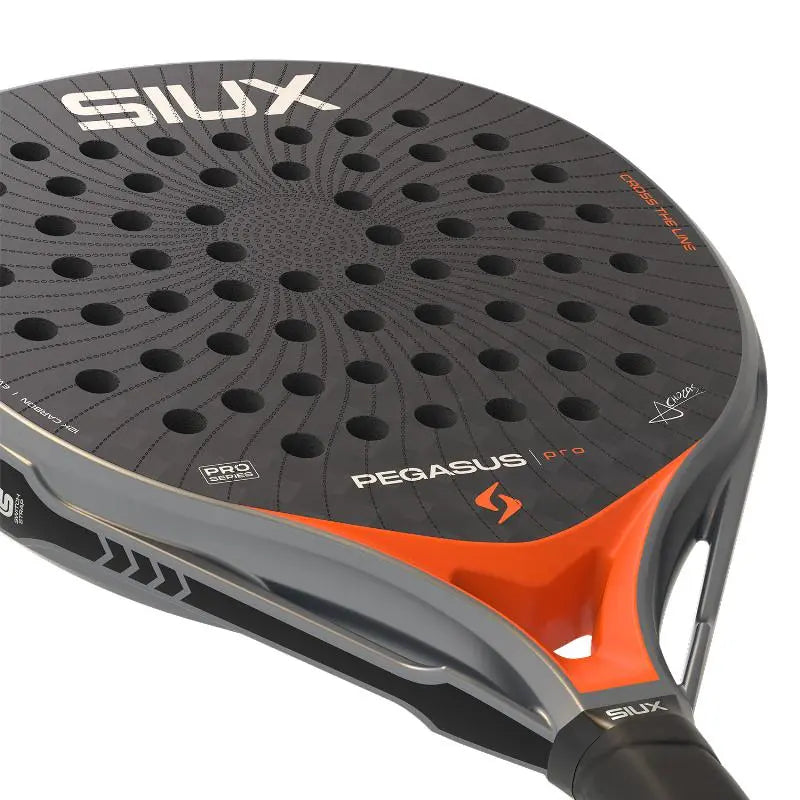 Raquette Siux Alex Chozas Pegasus Pro 2026 Gris Naranja SIUX