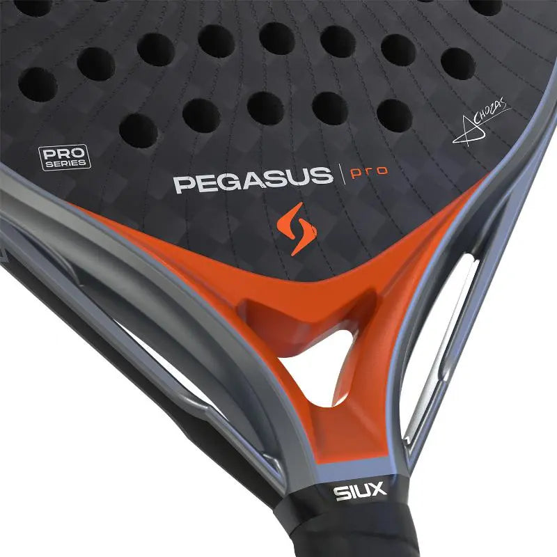 Raquette Siux Alex Chozas Pegasus Pro 2026 Gris Naranja SIUX