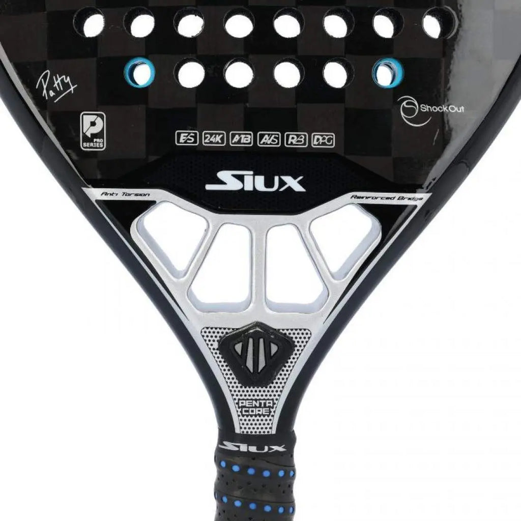 Raquette Siux Patty Llaguno Trilogy II Control 24K SIUX