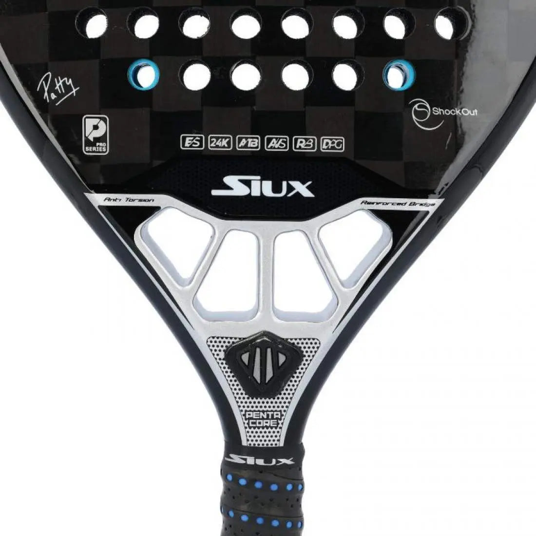Raquette Siux Patty Llaguno Trilogy II Control 24K SIUX
