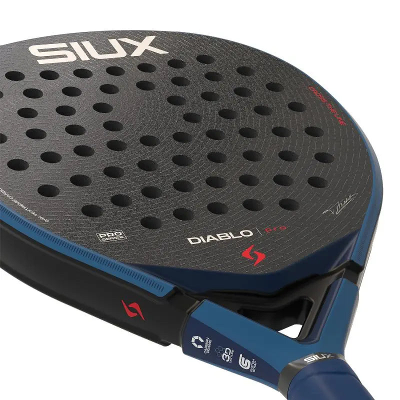 Raquette Siux Tino Libaak Diablo Pro 2026 Azul Royal SIUX