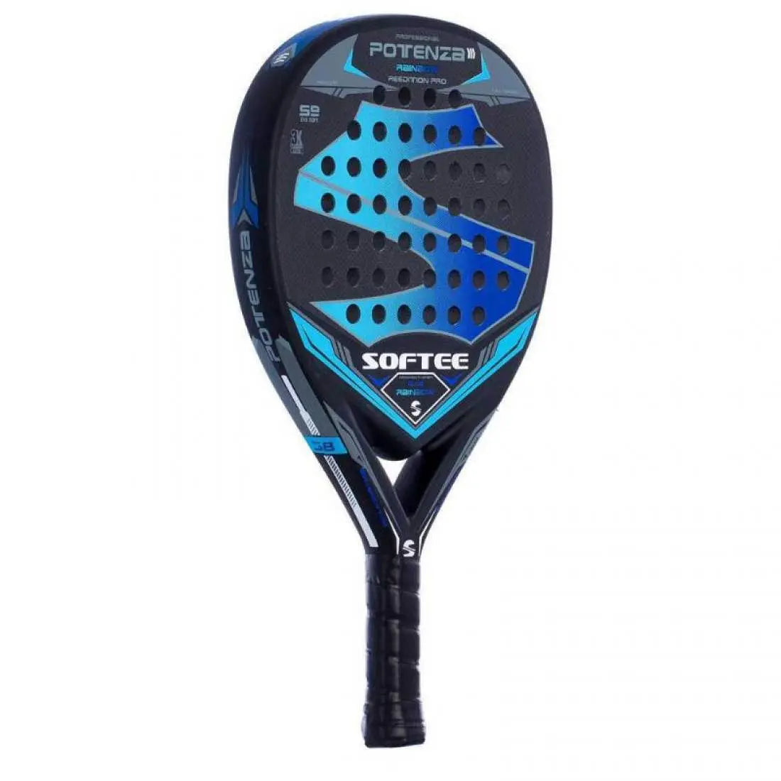 Raquette Softee Potenza Rainbow Bleu 2024