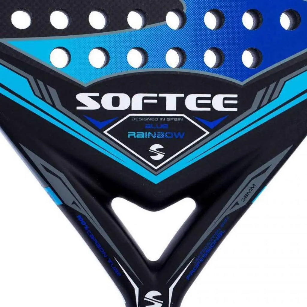 Raquette Softee Potenza Rainbow Bleu 2024
