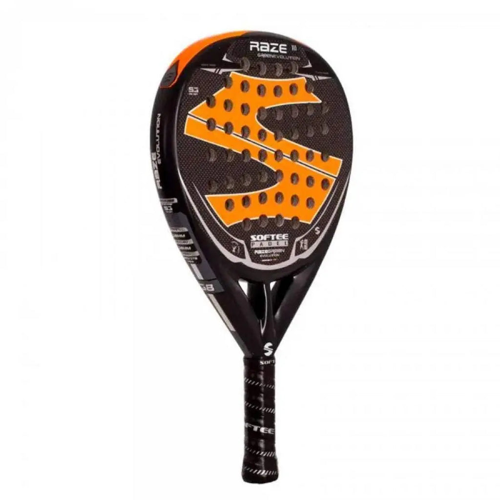 Raquette Softee Raze Evolution Naranja Carbono Softee
