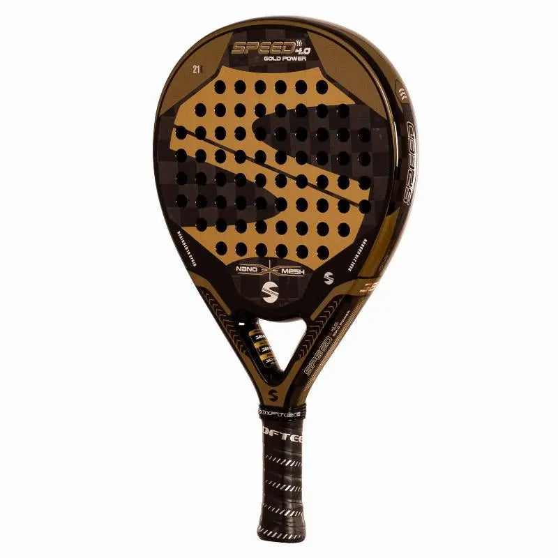 Raquette Softee Speed Gold Power 4.0 Nano Mesh Softee