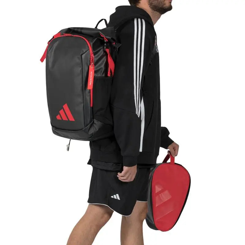 Sac à dos Adidas Ale Galan Multigame 3.5 Noir Rouge Adidas