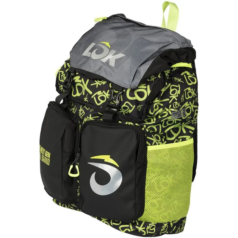 Sac à dos Lok Adventure 2 Noir Vert fluo