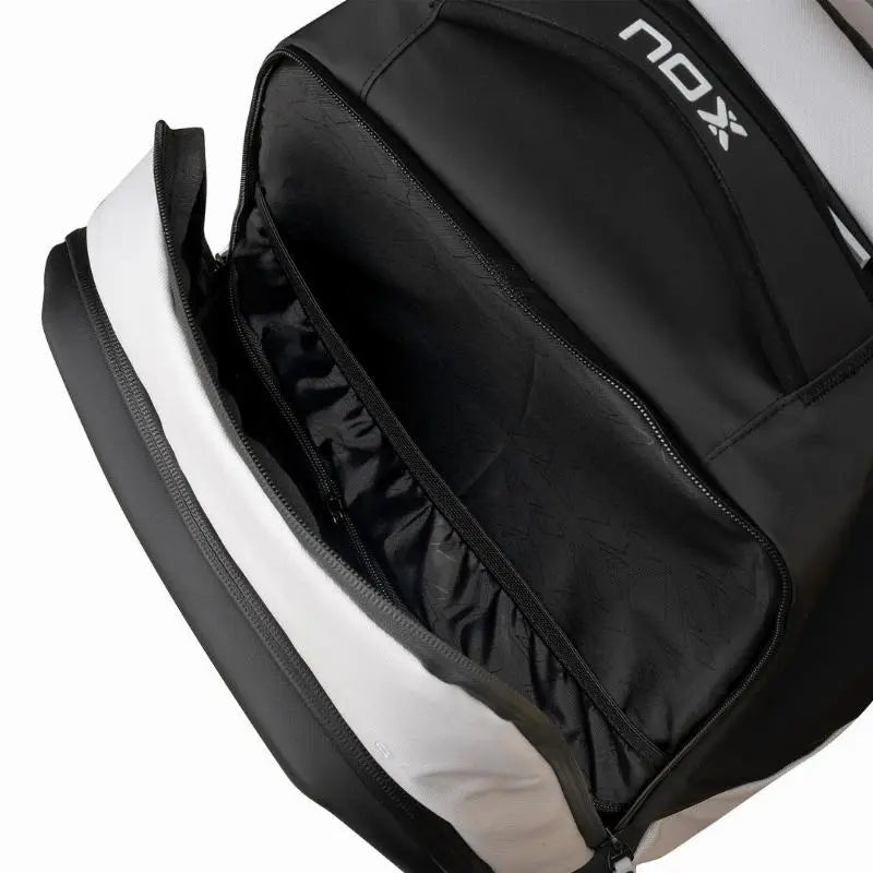 Sac à dos de padel Nox AT10 Luxury Master Series Noir Blanc