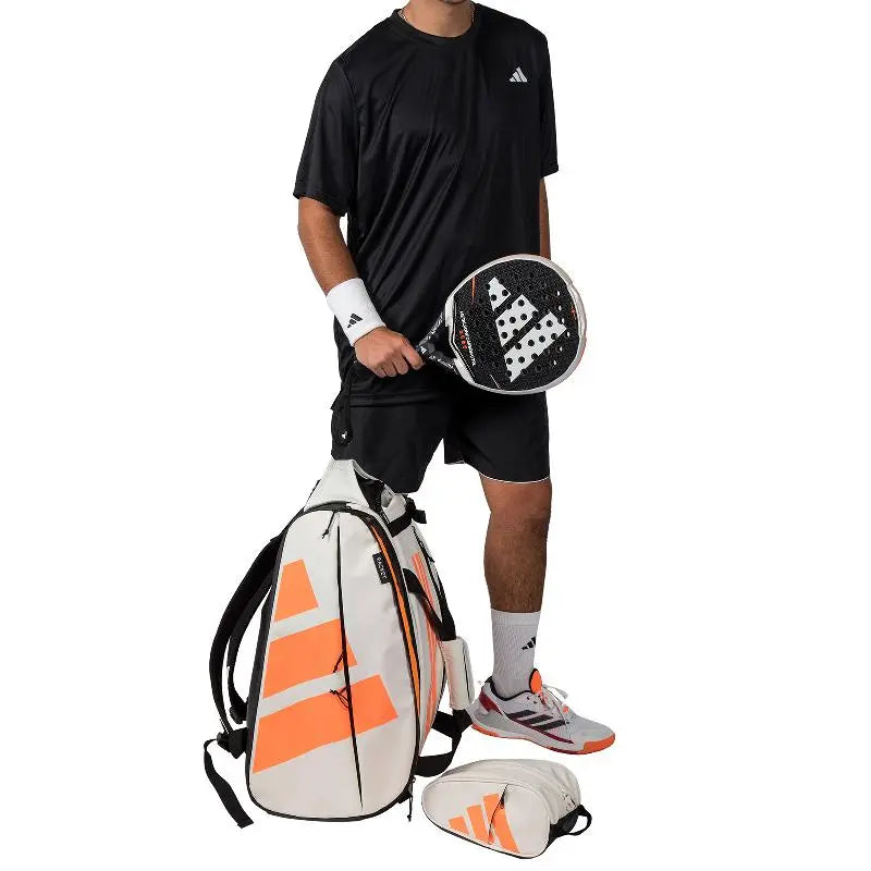 Sac de padel Adidas Multigame 3.5 Blanc Craie Orange Adidas
