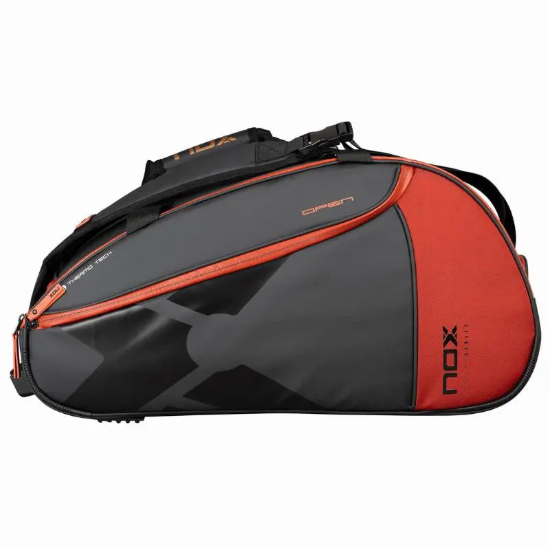 Sac de padel Nox AT10 Luxury Open Series Noir Rouge