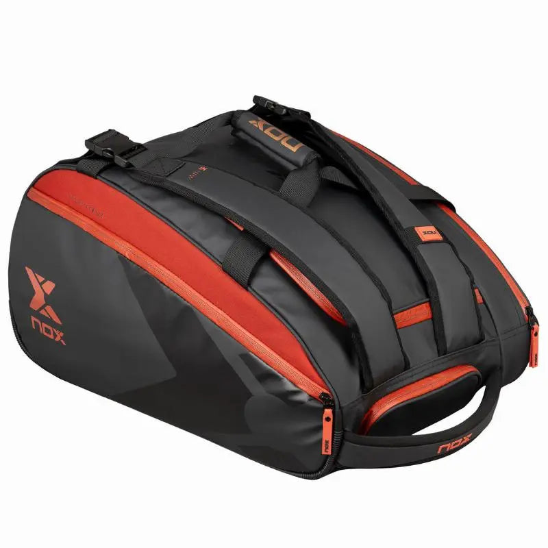 Sac de padel Nox AT10 Luxury Open Series Noir Rouge
