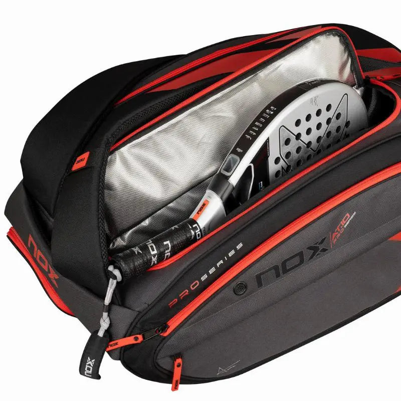 Sac de padel Nox AT10 XXL Noir Rouge