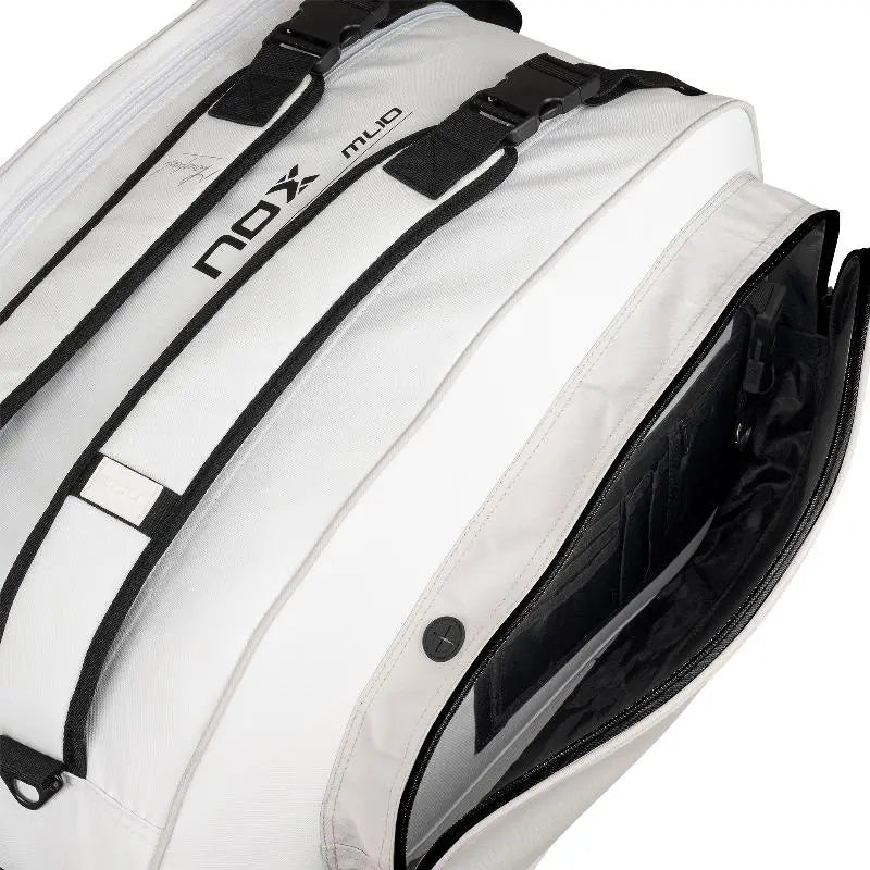 Sac de padel Nox ML10 Team Blanc Gris