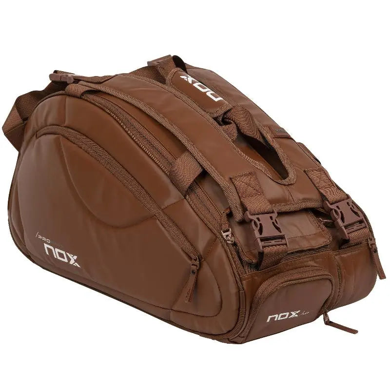 Sac de padel Nox Pro Series Marron Camel 2023