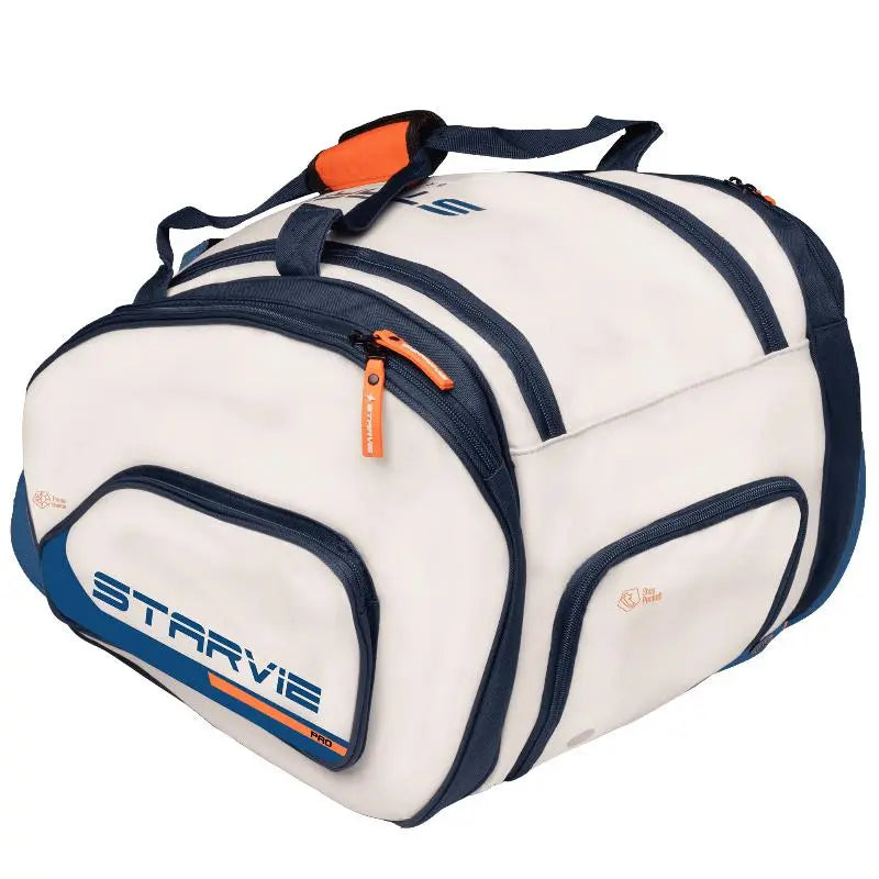 Sac de padel StarVie Tactic Pro Blanc Bleu Marine Starvie