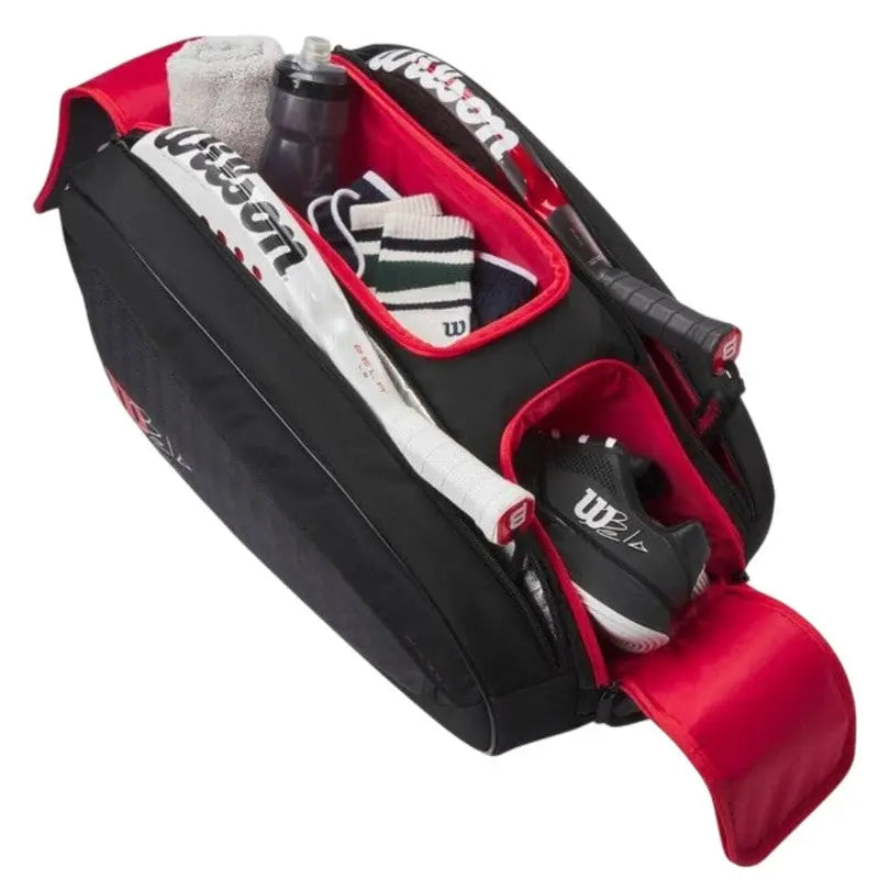 Sac de padel Wilson Bela V3 Noir Rouge