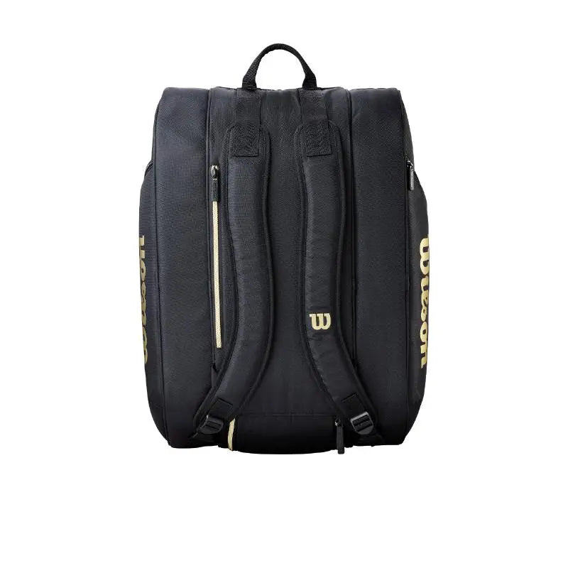 Sac de padel Wilson Defy V1 Noir Doré Wilson