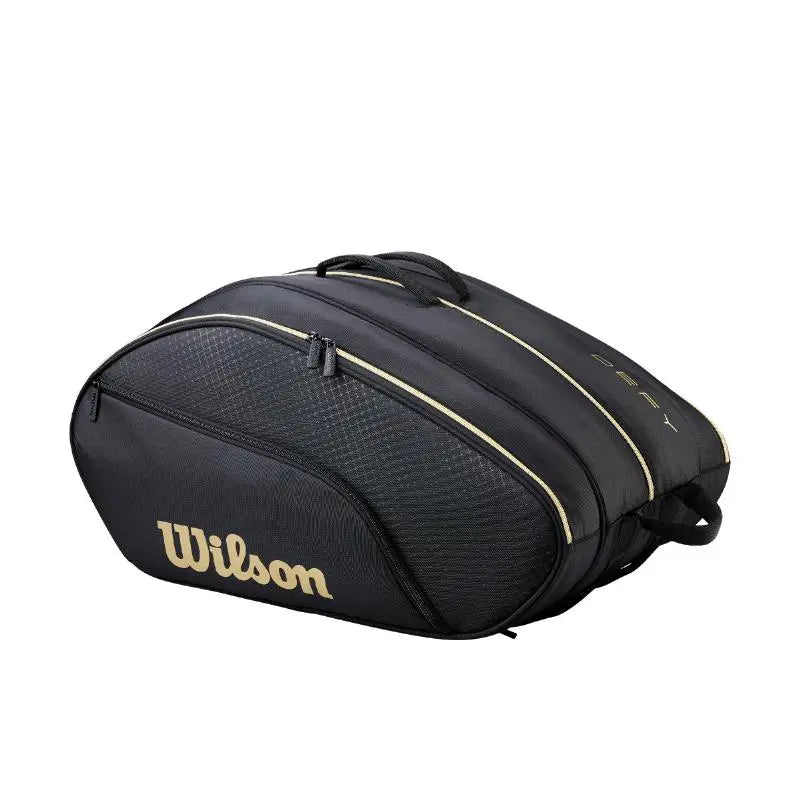 Sac de padel Wilson Defy V1 Noir Doré Wilson