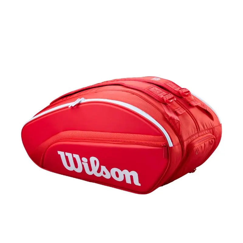 Sac de padel Wilson Super Tour Rouge Blanc