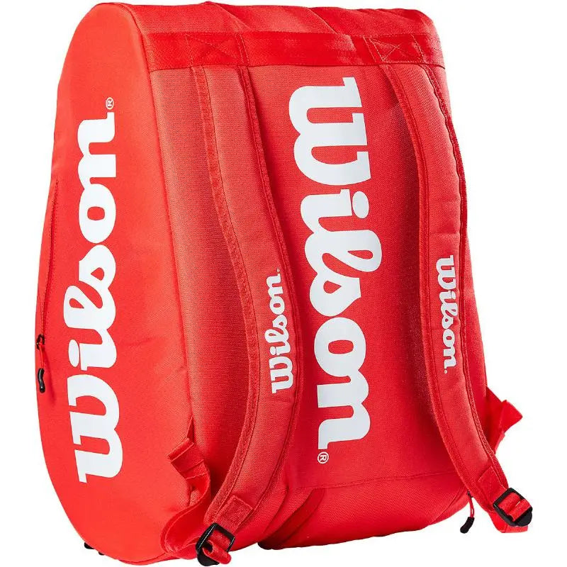 Sac de padel Wilson Super Tour Rouge Blanc