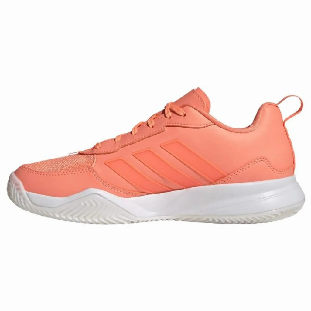 Chaussures padel Adidas AvaFlash orange Mujer — vue de profil 2