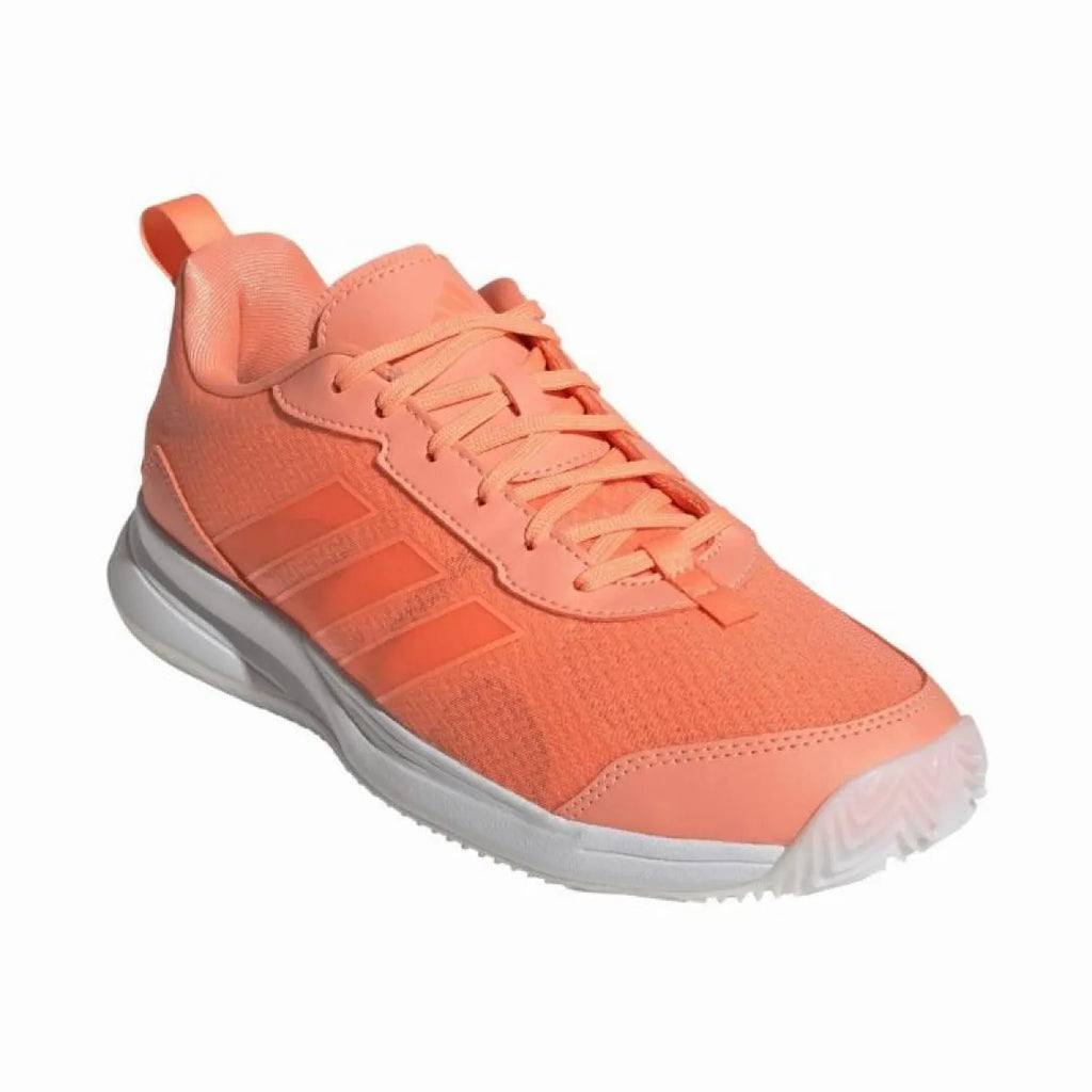 Chaussures padel Adidas AvaFlash orange Mujer — vue détail 1