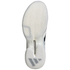 Chaussures padel Adidas Barricade 14 blanc noir — vue de profil