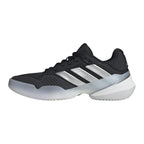 Chaussures padel Adidas Barricade 14 noir argent Mujer — vue de profil 2