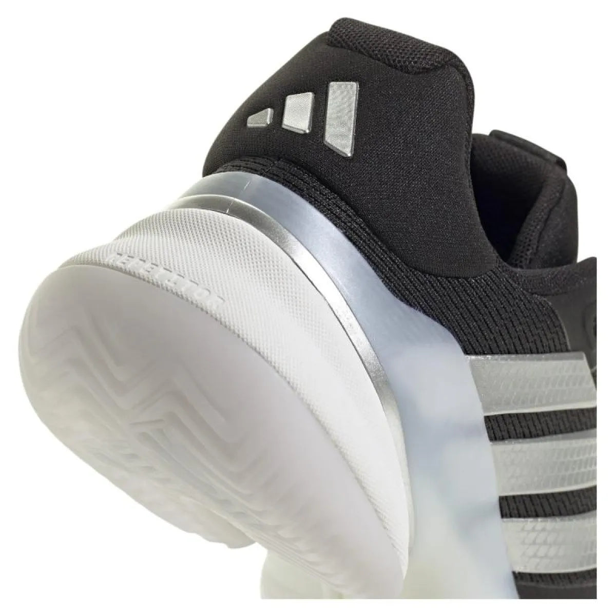 Chaussures padel Adidas Barricade 14 noir argent Mujer — vue de dos