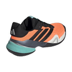 Chaussures padel Adidas Barricade 14 orange noir Aqua — vue détail 2