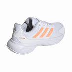 Chaussures padel Adidas CourtJam Control 3 blanc orange Mujer — vue détail 2