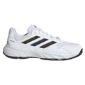Chaussures padel Adidas CourtJam Control 3 blanc — vue de face