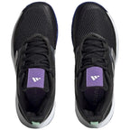 Chaussures padel Adidas CourtJam Control noir Nucleo argent Mujer — vue en perspective