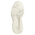 Chaussures padel Adidas Courtquick Padel blanc doré noir — vue de profil